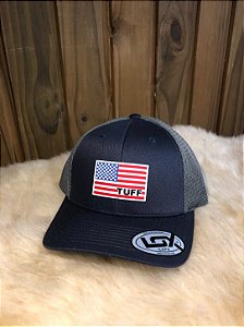 Bone Azul Tuff Bandeira EUA