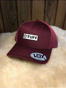 Bone vinho Tuff patch Branca e preta