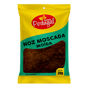 Noz Moscada Moída Natural Portugal 20g