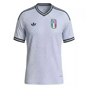 Camisa Torcedor Itália II 2026 Masculina - Branca