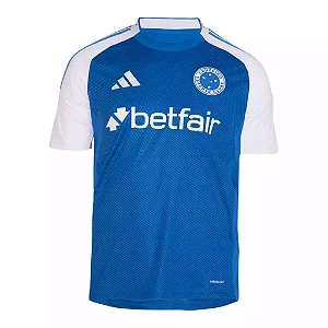 Camisa da Raposa I 25/26 Torcedor Masculina - Azul e Branca