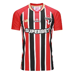 Camisa Tricolor Paulista II 25/26 Torcedor Masculina - Listrada