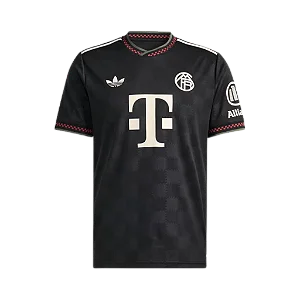 Camisa Bayern de Munique III 25/26 Torcedor Preta Masculina