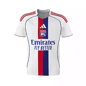 Camisa Lyon I 25/26 - Torcedor Masculina - Branca