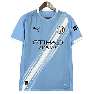 Camisa Manchester City I 25/26 - Torcedor Masculina - Azul