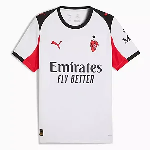 Camisa AC Milan II 25/26 Torcedor Masculina - Branca