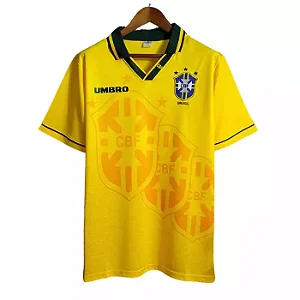 Camisa do Brasil retrô 94 - masculina Amarela