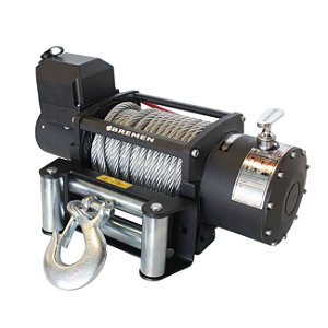 Guincho Elétrico Bremen 12V Com Cabo de Aço 20000LBS