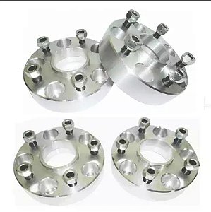 Espaçador Alargador de Rodas NACIONAL 5X114.3 38mm Wrangler TJ até 2006 e Cherokee Sport XJ/KJ até 2007