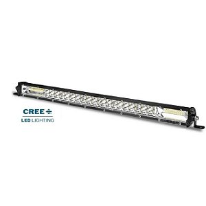 Barra Led Slim 7D 186W 50cm Dual Color