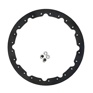 Kit Beadlock Clean Aro 17 Com 120 Parafusos - Jogo Para 4 Rodas