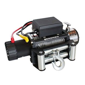 Guincho Elétrico Bremen 12V Com Cabo de Aço 8500LBS