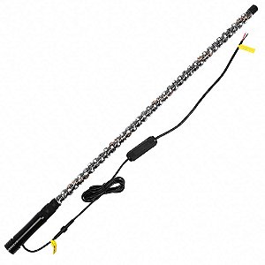 Antena De Led Rgb 124cm Multifunções Utv Quadri Jipe + Controle
