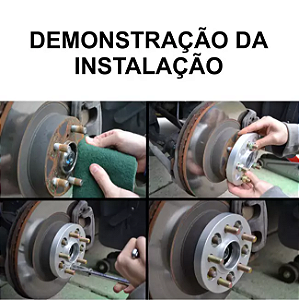 Espaçador Alargador de Rodas NACIONAL 5X114.3 38mm TR4 e IO