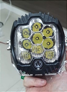 Farol de Milha 5 polegadas 50w com DRL