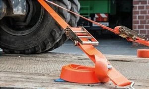 Cinta de Amarração para Carga com Catraca 5 mts Capacidade 3 Toneladas - catraca