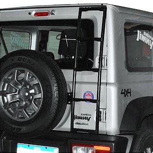 Escada traseira preta Jimny Sierra 2019 a 2023