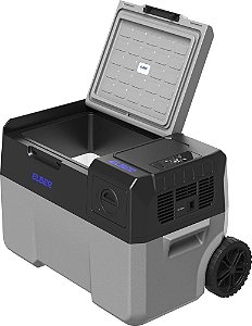 Geladeira Portátil Elber Com Rodas 12V24V e 110/220v - CAB30 RB