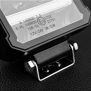 Farol de Milha Lentes de Reflexão 4,5\" 60w com DRL e seta integrada