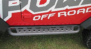 Par de Estribo 2 Portas Jeep Wrangler JK 2007 A 2018 Power