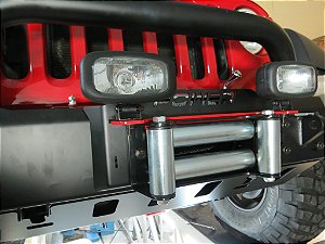 Suporte de Farol Auxiliar para Bocal Roletado e Fixo Power