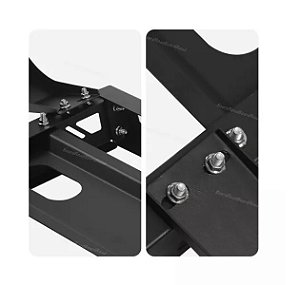 Bagageiro Teto em Alumínio com 02 Escadas Laterais Jeep Wrangler JL 2019 diante