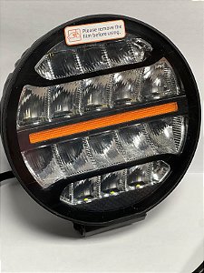 Farol de Milha Redondo com DRL 6.5\'\'