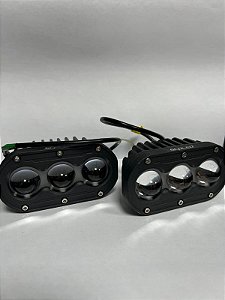 Par de Farol de Milha Led 60w