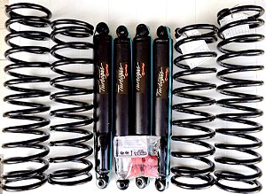 Jogo de 4 Molas e Amortecedores Troller 2002 a 2014 Lift 2 (5,08cm) - WB4x4