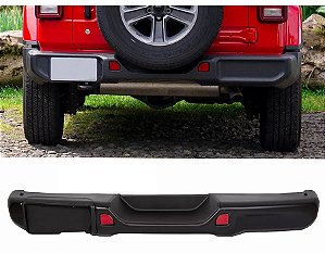 Parachoque Traseiro de Aluminio Modelo Rubicon Jeep Wrangler JL/JLU 2019 a 2022