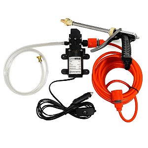 Mini Máquina Lava Jato Automotivo 12V Bico de Ferro