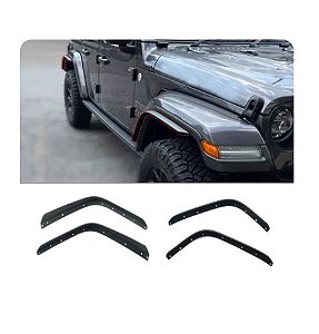 Conjunto de Alargadores de Paralamas para Jeep Gladiator JT 2020 a 2025 - Fender