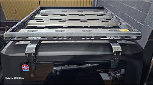Bagageiro de Teto com 02 Escadas Laterais Jeep Wrangler JKU