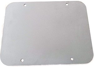 Chapa Para Eliminar o Estepe Tampa Traseira Jeep Wrangler JK/JKU 2007 a 2018