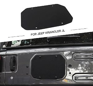 Chapa Para Eliminar o Estepe Tampa Traseira Jeep Wrangler JL/JLU 2019-2026