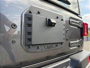 Chapa Para Eliminar o Estepe Tampa Traseira Jeep Wrangler JL/JLU 2019-2026
