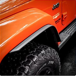 Conjunto de Alargadores de Paralamas para Jeep Wrangler JK JKU 2007 a 2018 - Fender