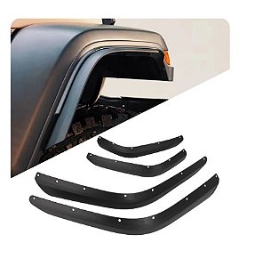 Conjunto de Alargadores de Paralamas para Jeep Wrangler JL  JLU 2019 a 2025 - Fender