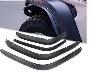 Conjunto de Alargadores de Paralamas para Jeep Wrangler JL JLU 2019 a 2025 - Fender