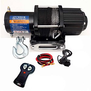 Guincho 4500LBS Com Cabo Sintético