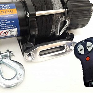 Guincho 4500LBS Com Cabo Sintético