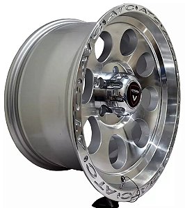 Jogo Rodas 17x9 ATC Vittoria 5x114 Ranger Antiga até 2011, TR4, Cherokee Sport até 2001, Wrangler TJ, Troller RF até 2000