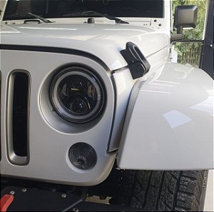 Par de Trava Capô Wrangler JK/JKU e JL/JLU