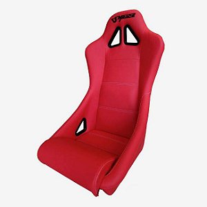 Banco Concha Fixo Personalizado Vermelho BA10