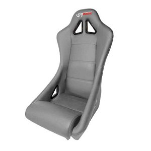 Banco Concha Fixo Personalizado Cinza BA10