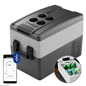 Geladeira Portátil 31 Litros Digital com Bluetooth Bivolt Resfri Ar