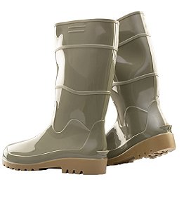 Bota PVC Baspan Verde Cano Longo
