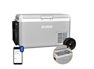 Geladeira Automotiva Portátil 40 Litros Day2Day PRO Bluetooth Quadrivolt Elber