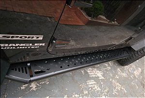 Estribo Lateral para Jeep Wrangler JKU 4 Portas