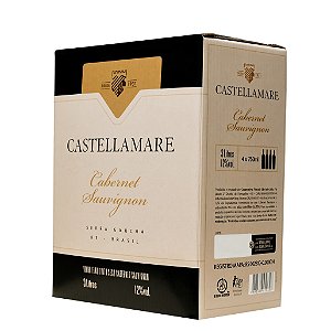 Vinho Castellamare Cabernet Sauvignon Bag In Box 3L